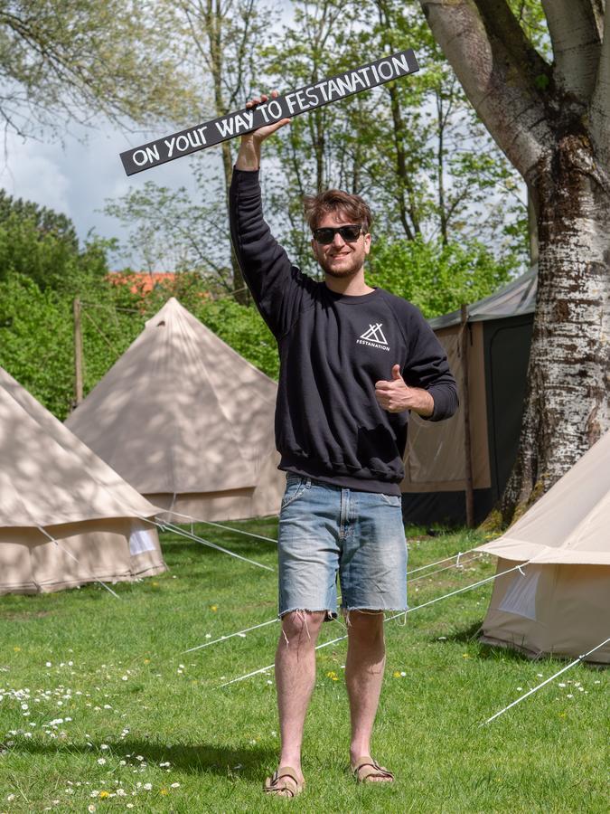 מלון מינכן Festanation Oktoberfest Camp #2 מראה חיצוני תמונה