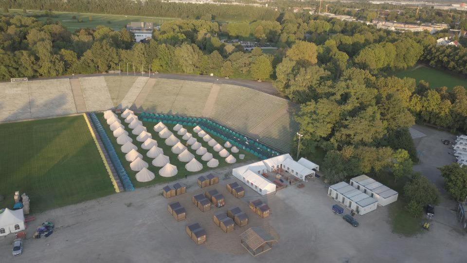 מלון מינכן Festanation Oktoberfest Camp #2 מראה חיצוני תמונה